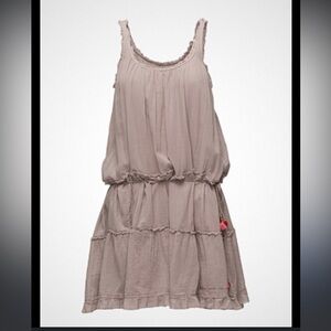 Love Crush Dress Kort Kjole Beige ODD MOLLY size small